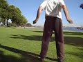 lumbar-butocks hitting and massage