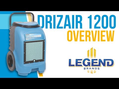 Dri-Eaz DrizAir 1200 Portable Dehumidifier Intro