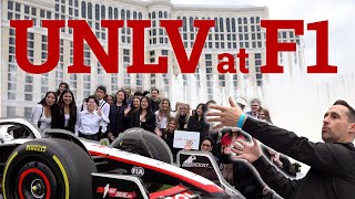 UNLV Hospitality Students Get a Behind-The-Scenes Tour of Formula 1 VIP Suites