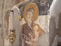 a deserted greek byzantine  c 1400 ad  orthodox monastery