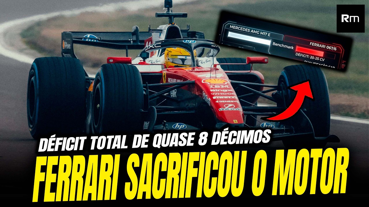 FERRARI TEM GRANDE DÉFICIT DE 20 CAVALOS  E QUASE 8 DÉCIMOS, MAS PODE DAR A VOLTA COM UPGRADES #f1
