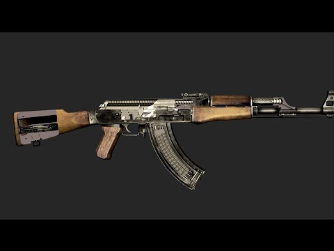 3D Animation: How a AK-47 works