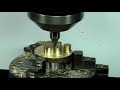 Emco Maier PCMill-55 Machining a GENEVA GEAR - DESIGNING and MANUFACTORING Emco Maier PCMill-55 Machining a GENEVA GEAR - DESIGNING and MANUFACTORING