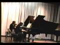 videos de Bach Christmas Oratorio Suite 3 of 7 - Aria in D - Zoya and Pavel Zarukin piano duet