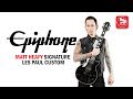 Электрогитара EPIPHONE LTD MATT HEAFY SIGNATURE LES PAUL CUSTOM EBONY