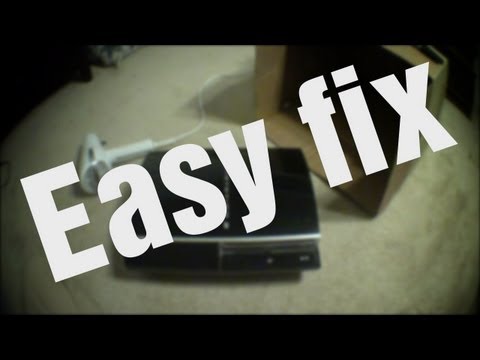 how to repair yellow light on ps3