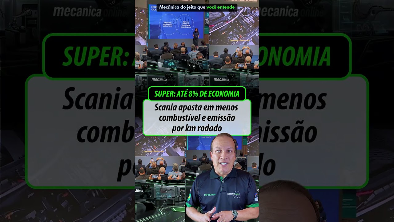 Scania mostra na LatBus 2026 foco em eficiência energética