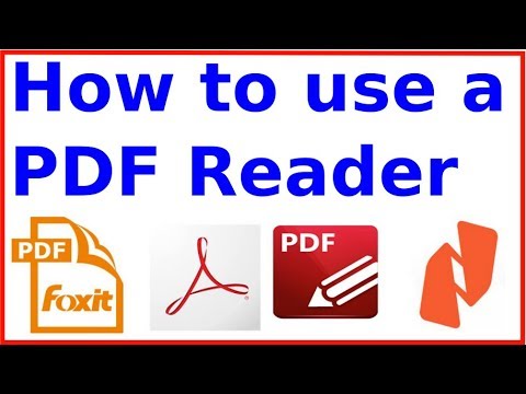 How To Use A PDF Reader Effectively - Explained With The Free Foxit PDF Reader - 01