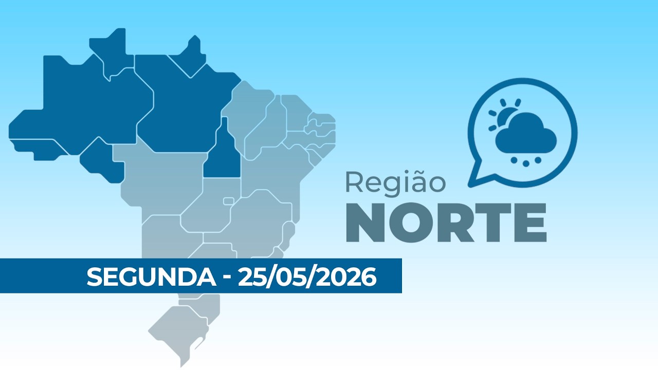 Norte terá chuva intensa entre Amazonas, Roraima e Pará; Tocantins segue seco
