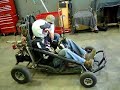 Methanol/Nitrous Go Kart warm up