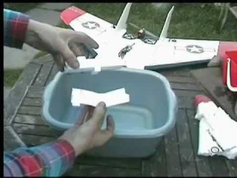 how to patch styrofoam