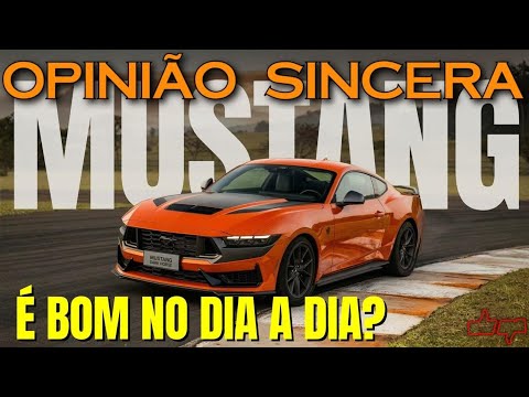 Como é usar o Ford MUSTANG Dark Horse no dia a dia? Consumo do V8 vale a pena? Melhor que Porsche?