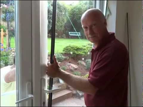 how to fit french patio doors