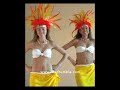 Ridiculously Hot 1/2 Filipina Latina Girls Tahitian Dancing!