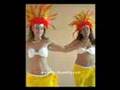 Ridiculously Hot 1/2 Filipina Latina Girls Tahitian Dancing!