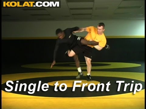 how to trip in wrestling