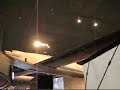 giant winged plane in the air and space musuem