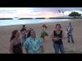 Na Leo sings Do The Hula on the Beach with Miss Hawaii USA 2009 Aureana Tseu doing the Hula on the sand! More info on Na Leo & Aureana here: www.worldsound.com