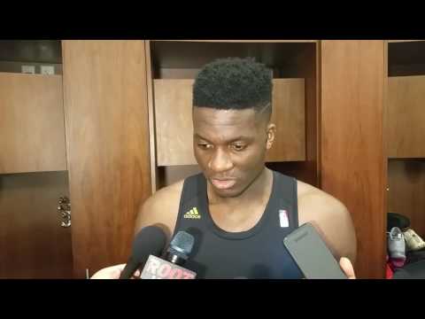 Clint Capela on returning to starting lineup vs. Kings