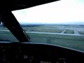 Canadair Jet CRJ-200 Short final and landing