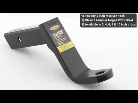 how to measure hitch drop