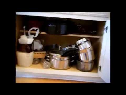 how to organize pots and pans