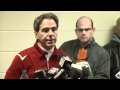 Nick Saban post-game