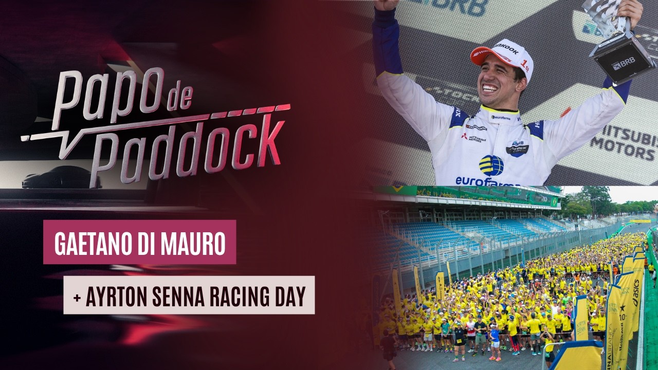 CARREIRA DE GAETANO DI MAURO E TUDO O QUE ACONTECEU NO AYRTON SENNA RACING DAY | PAPO DE PADDOCK