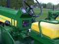 John Deere 730 Diesel Tractor Start Up (pony engine)