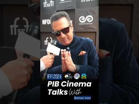 Actor @bomanirani talks to PIB about his film 