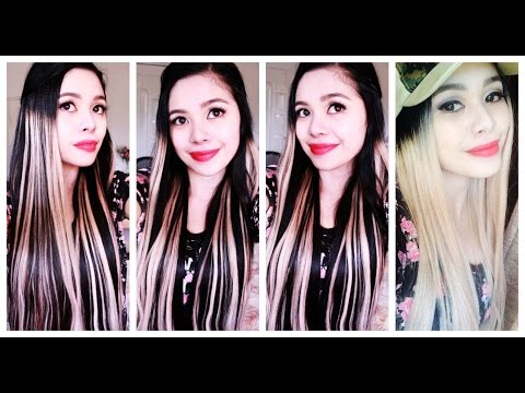 how to dye and highlight hair