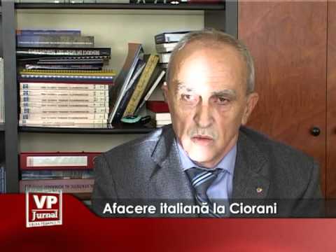 Afacere italiana la Ciorani
