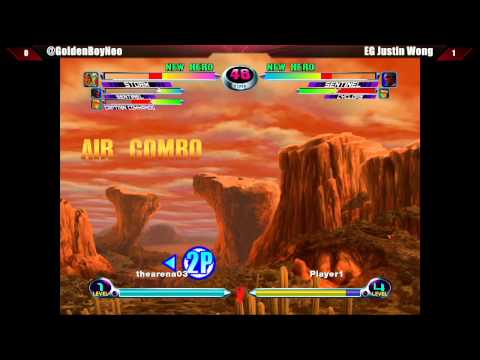capcom - Marvel vs Capcom 2 - 4 Man Exhibition - East Coast Throwdown V - Part 3 MVC2 Players: EG Justin Wong - Golden Boy Neo - VxG EMP Sanford Santhrax Kelly - Josh...