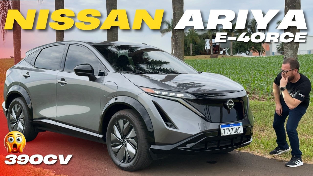 NOVO NISSAN ARIYA E-4ORCE - Test Drive SUV Elétrico Com Apenas 50 Unidades No Brasil!