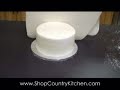 Covering a Cake With Fondant Covering a Cake With Fondant