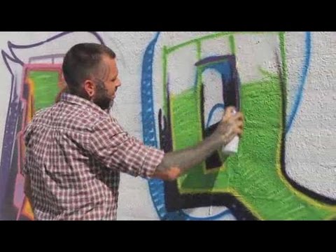 how to draw graffiti letters q