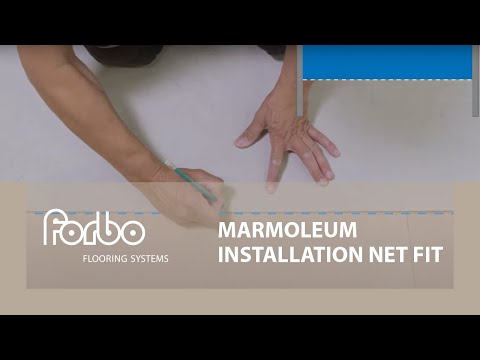 Forbo Flooring Linoleum-Marmoleum installation net fit
