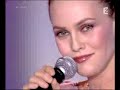 vanessa paradis singing in the honour of henri salvador at the victoires de la musique 2008.