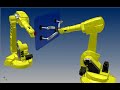simulacion robot ABB en INVENTOR