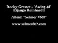 Rocky Gresset plays Swing 48 on authentic Selmer guitar