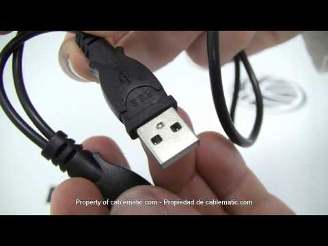 how to use y usb cable