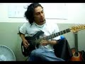 solo de guitarra de Cesar Mejia (guitarrista de steel white)