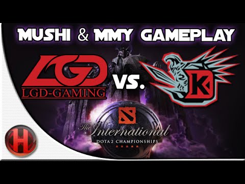 Dota 2 - #TI4 DK.MuShi Shadow Fiend & DK.MMY Lion Gameplay vs LGD