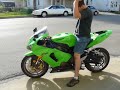 Installed the Hotbodies exhaust correctly on 05 zx6r
