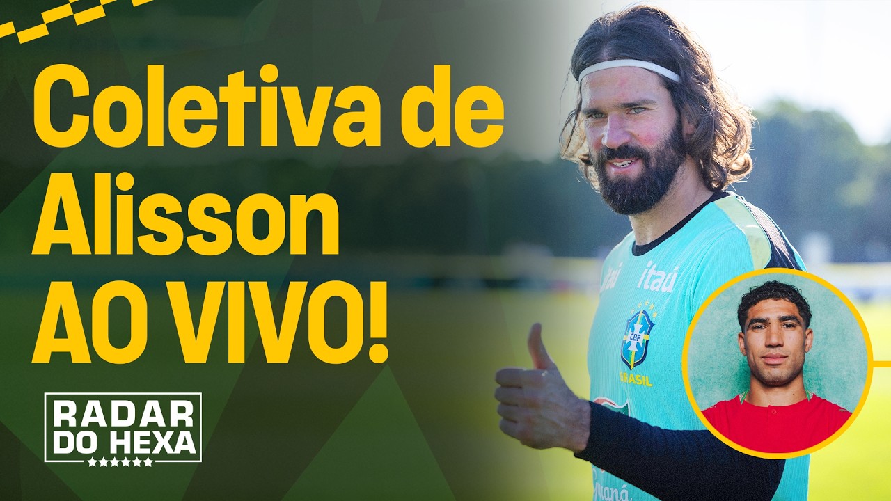 Ao Vivo: Octávio Neto, Walace, Betão E Ricardinho Na Coletiva De Alisson Pré Copa Do Mundo!