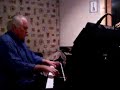 http://www.artistopia.com/hessionsession
 
new piano cd's available as of april,2008




back in the studio it was time to lay down some two-handed,stride piano solos.  there are two basic goals in learning to play good stride piano: learning the mechanics of the style with particular attention to accuracy and developing the ability to improvise within the style and make it swing.  after the initial statement of the trio theme in this cut, the rest is improvised.  several of you have contacted me  about how to learn this style- first and foremost dig out recordings of the great stride players and listen with a critical ear.  it also helps if you are well versed in music theory and harmony and have some classical training.  best of luck to all you aspiring stridists.....rock on!