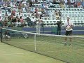 Serena Williams & Jeff Tarango Vs. Haydn Lewis & Caroline Wozniacki