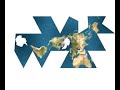 Dymaxion map unfolding