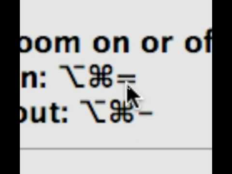 how to zoom out on a mac