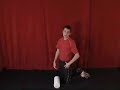 Develop a six-pack with a piece of foam